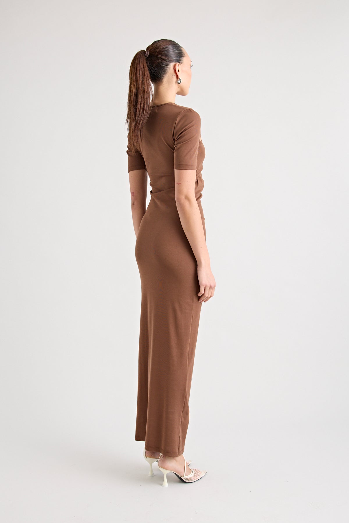 FLORENCE DRESS | CHOCOLATE