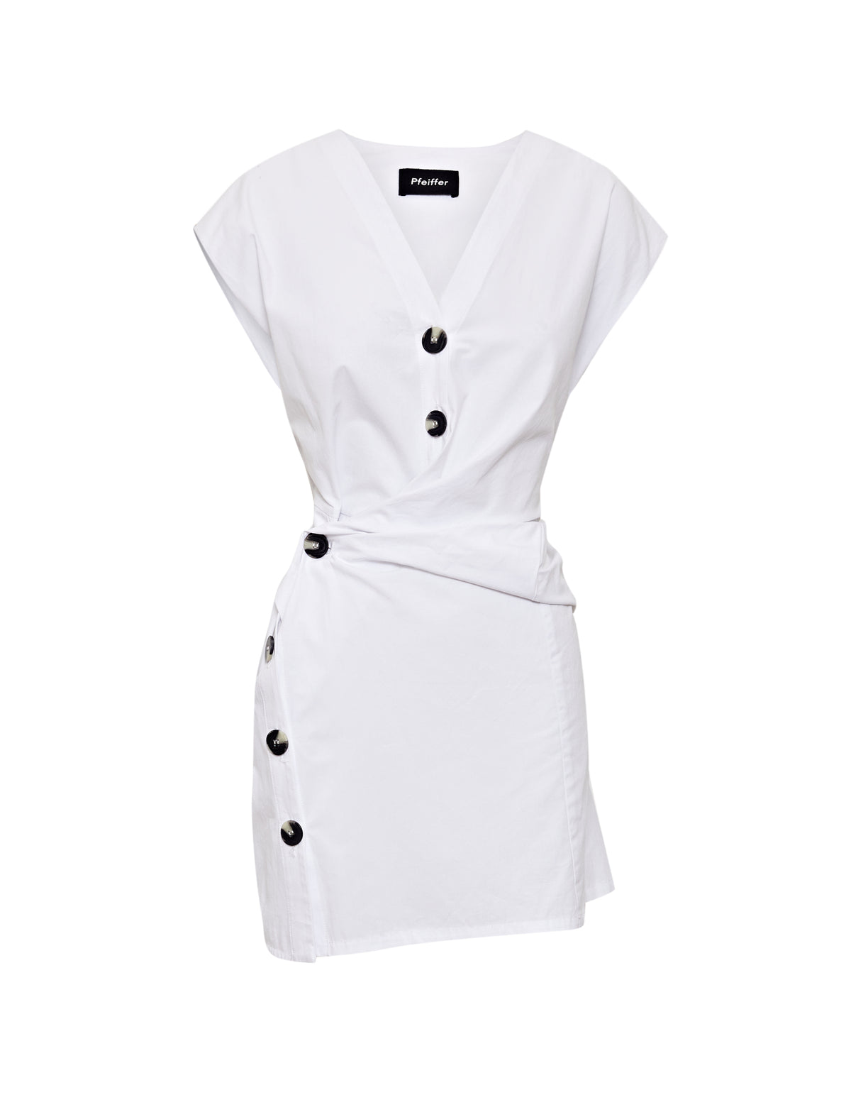 HOLLETT TWIST DRESS | POWDER