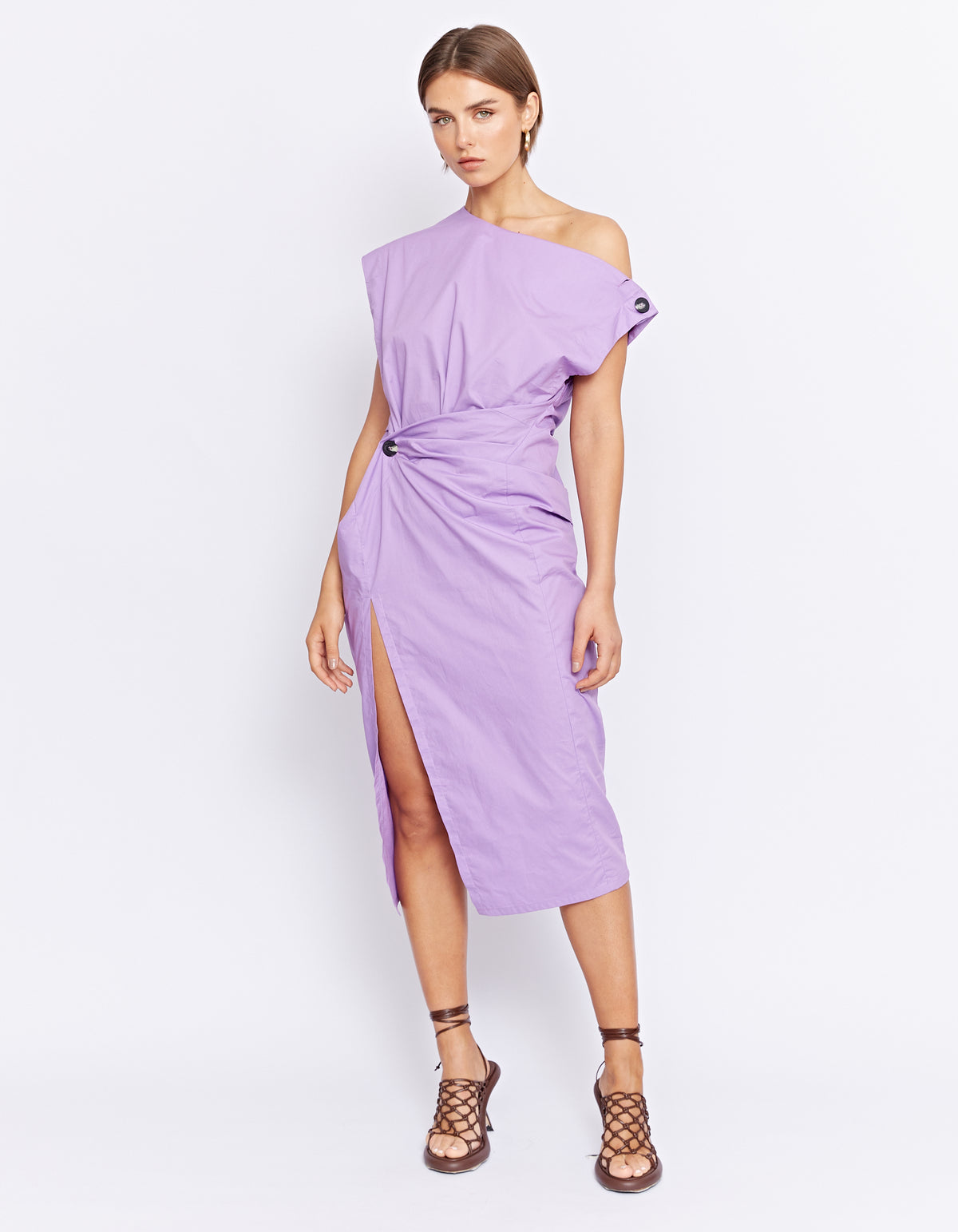 GRENADA MIDI DRESS | IRIS