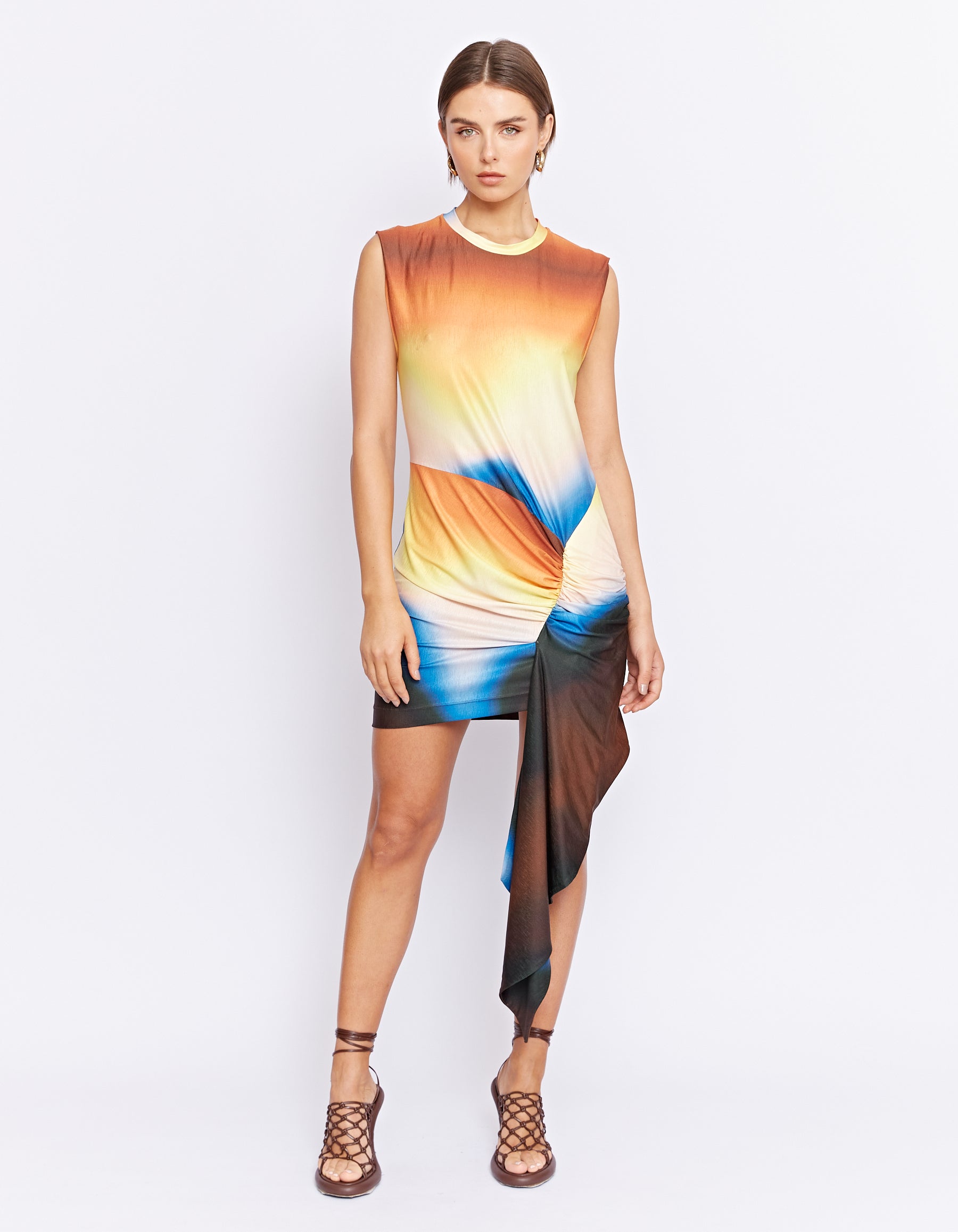 LEXINGTON MINI DRESS | EARTH