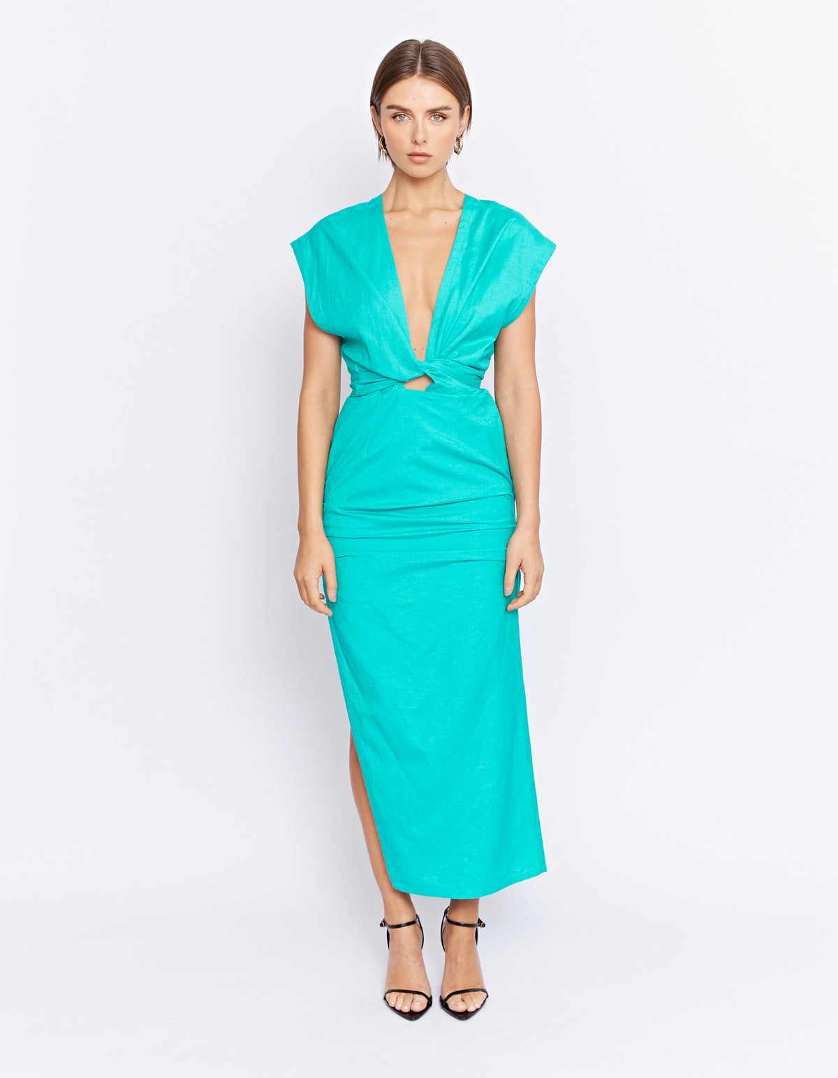 CLIFTON DRESS | EMERALD