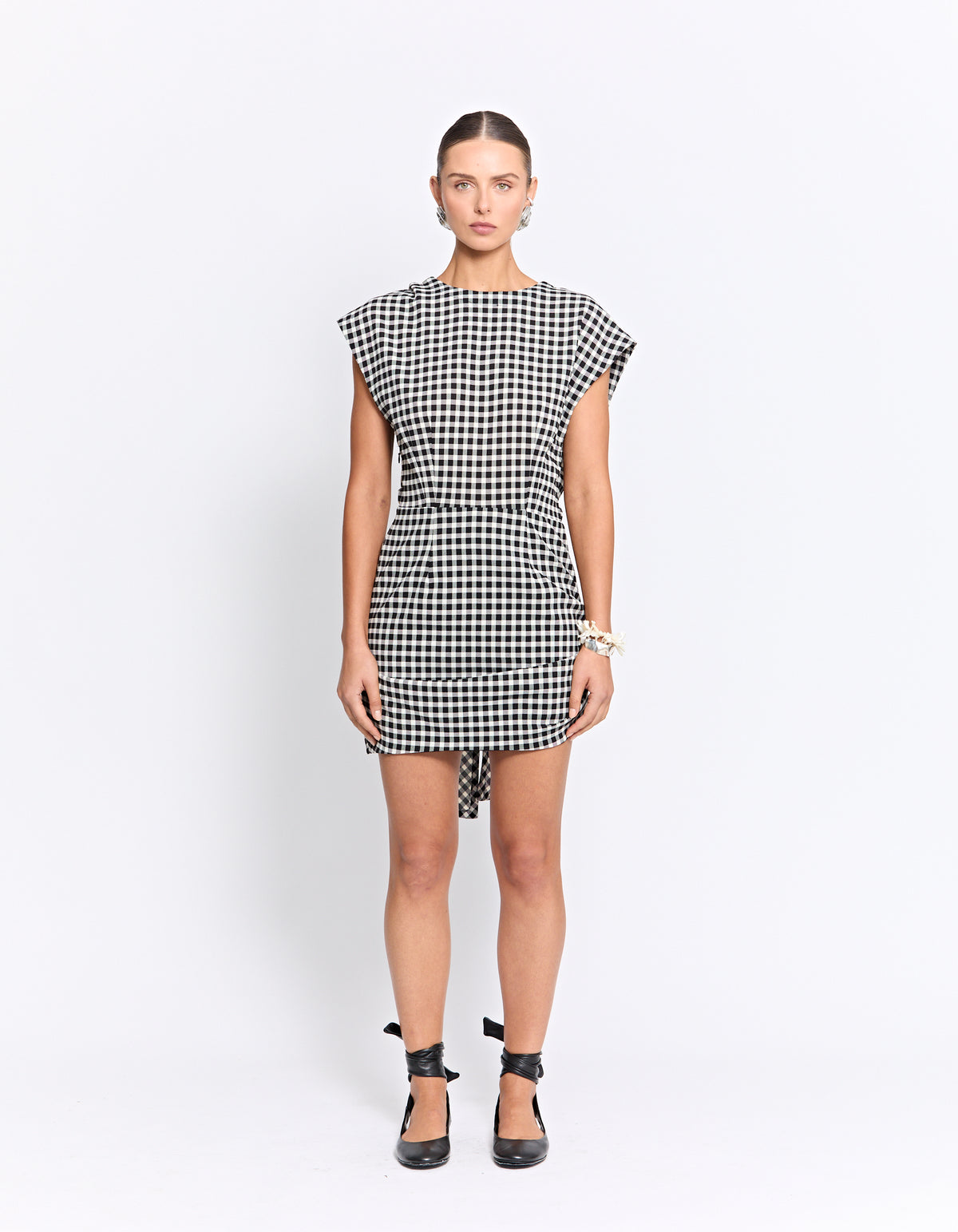 GWEN DRESS | CHECK