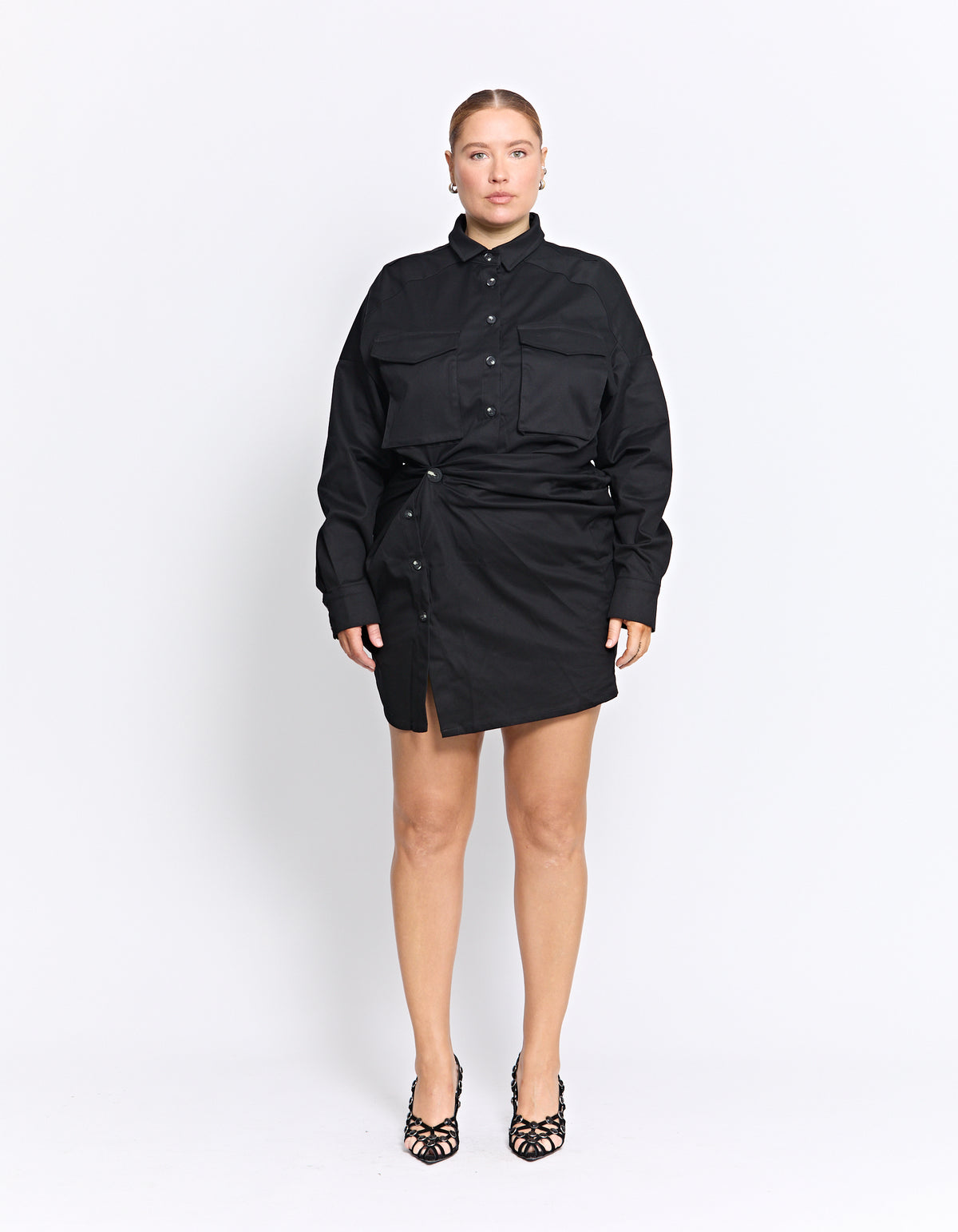 FORBES MINI DRESS | BLACK