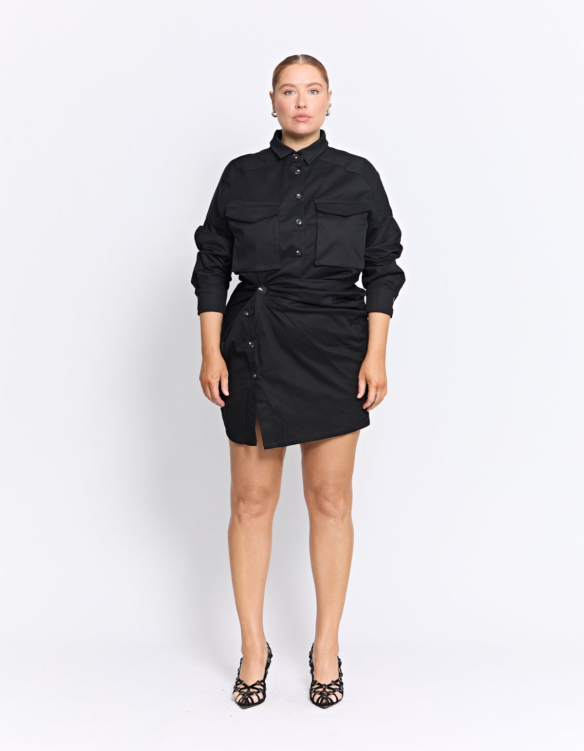 FORBES MINI DRESS | BLACK