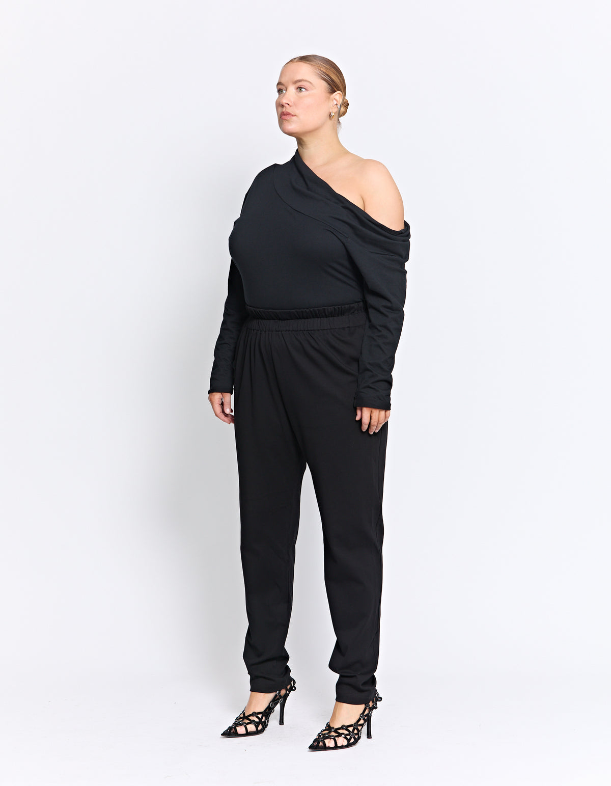 BASSETTE JERSEY PANT | BLACK