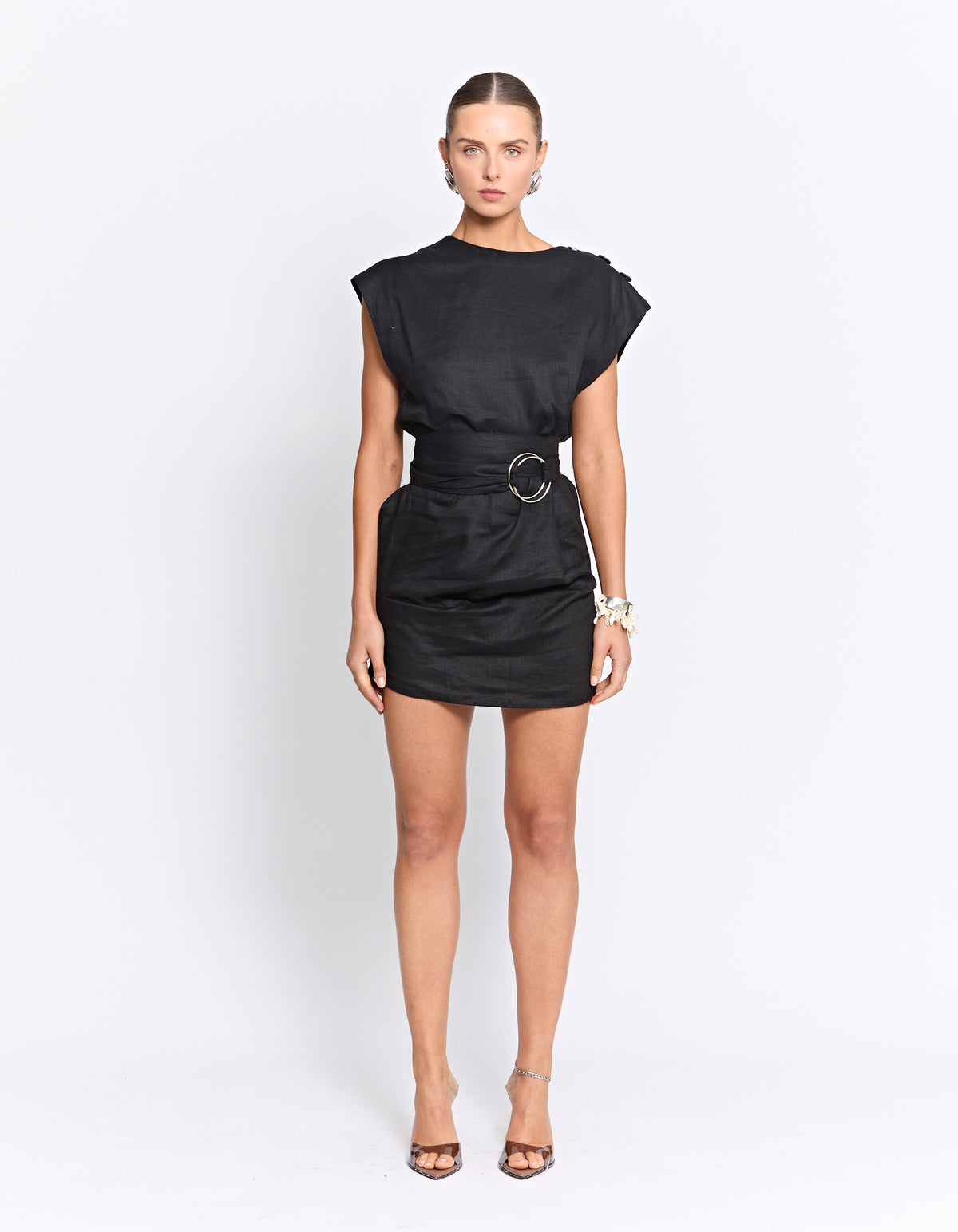 THE VITO MINI DRESS | BLACK