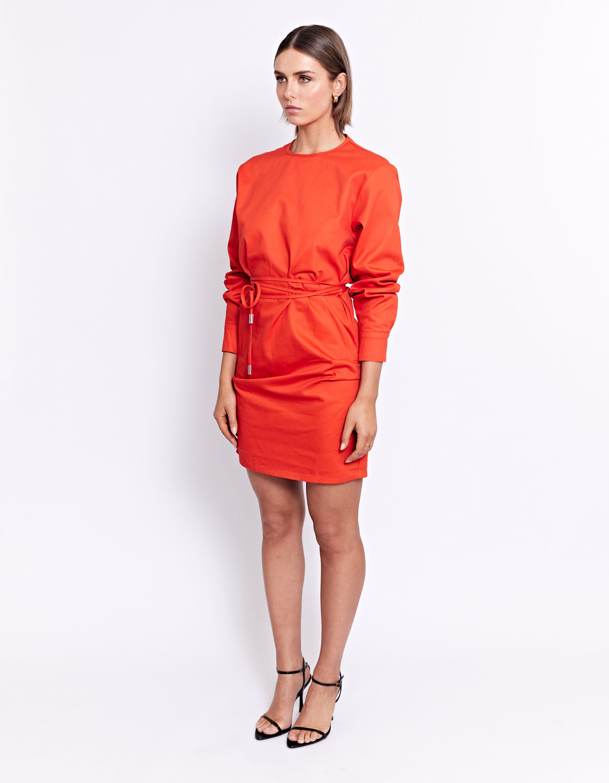 PALMER DRESS | SCARLET