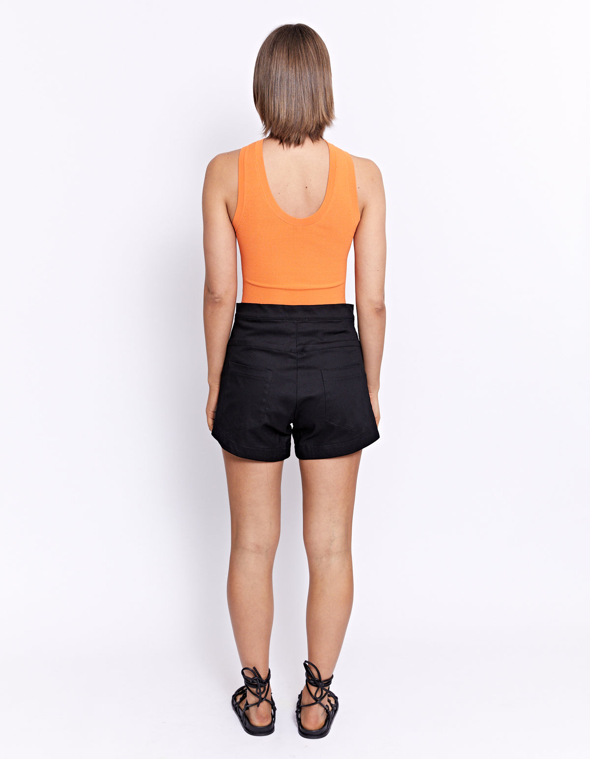 PANAMA DRILL SHORT | BLACK