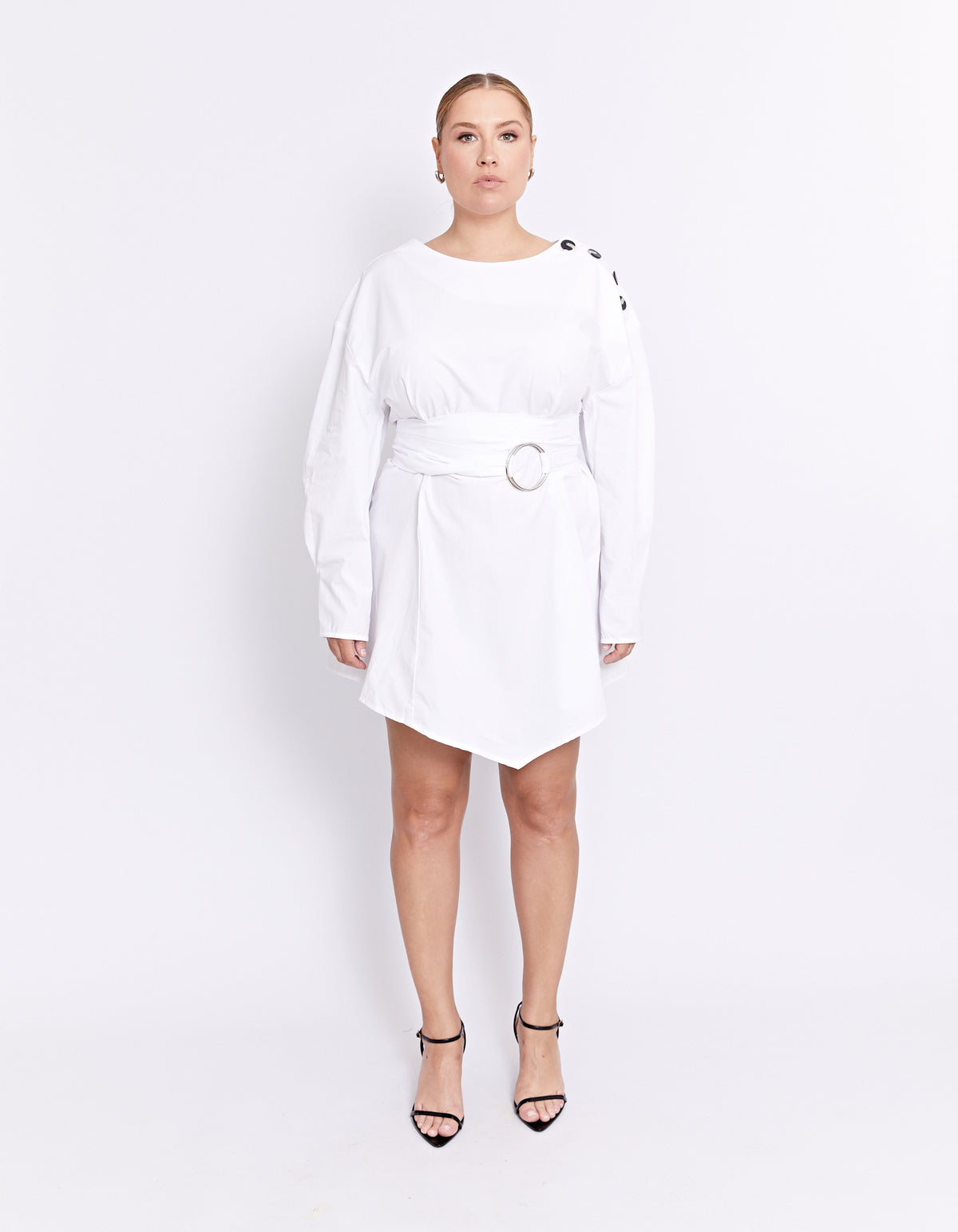 THE GABRIELLE DRESS | POWDER