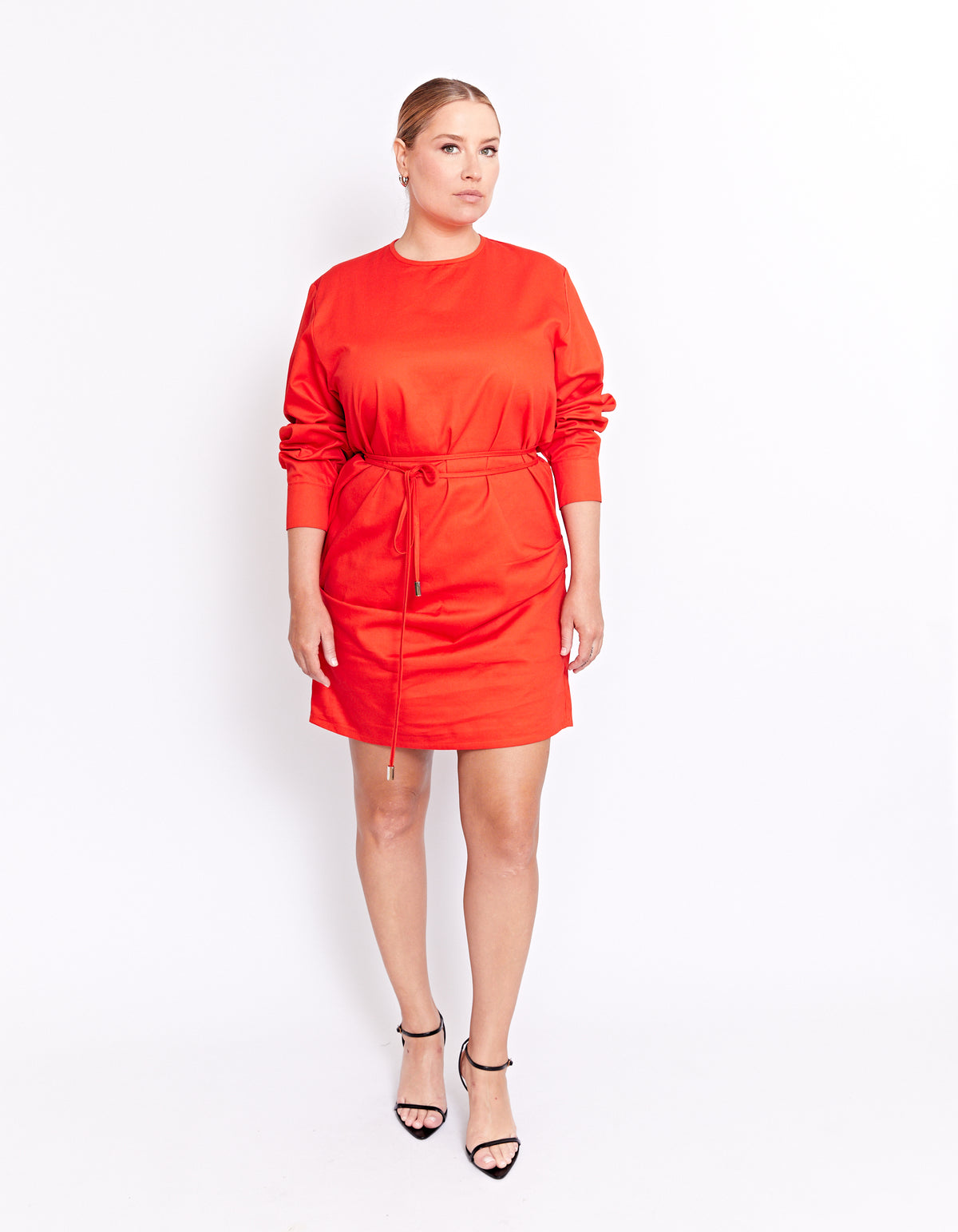 PALMER DRESS | SCARLET