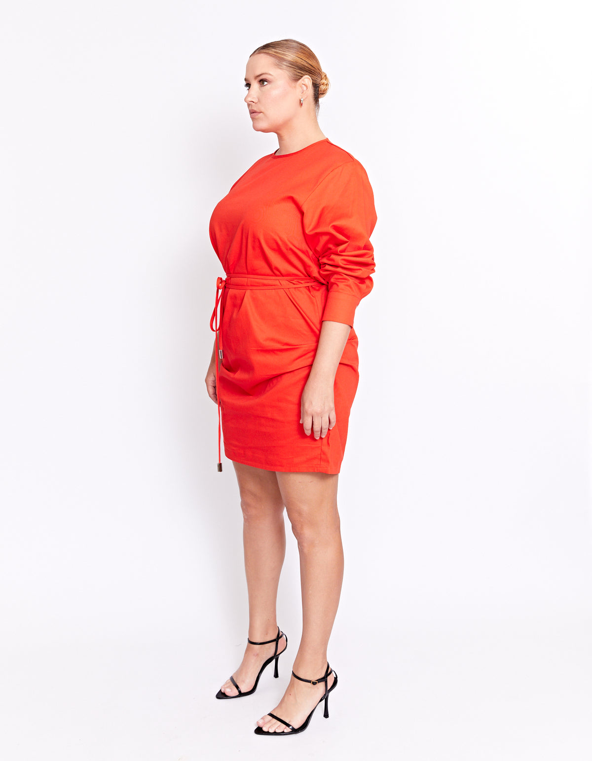 PALMER DRESS | SCARLET