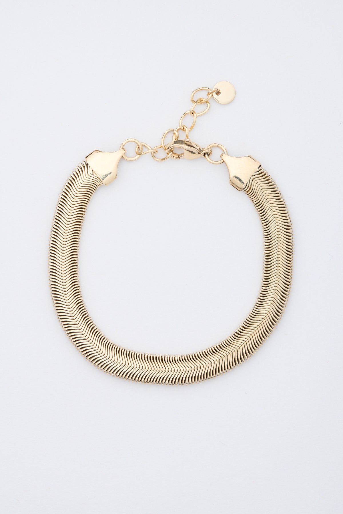 SLINKY CHAIN BRACELET | GOLD