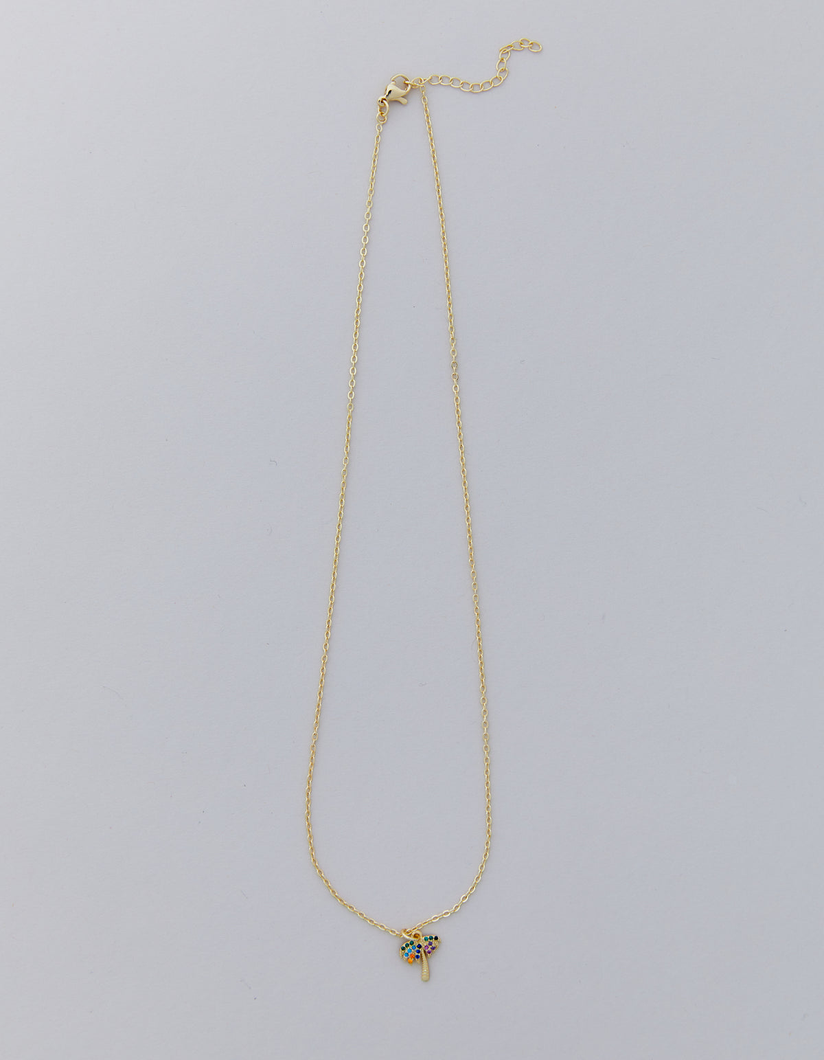 SINGLE PALM CHARM NECKLACE