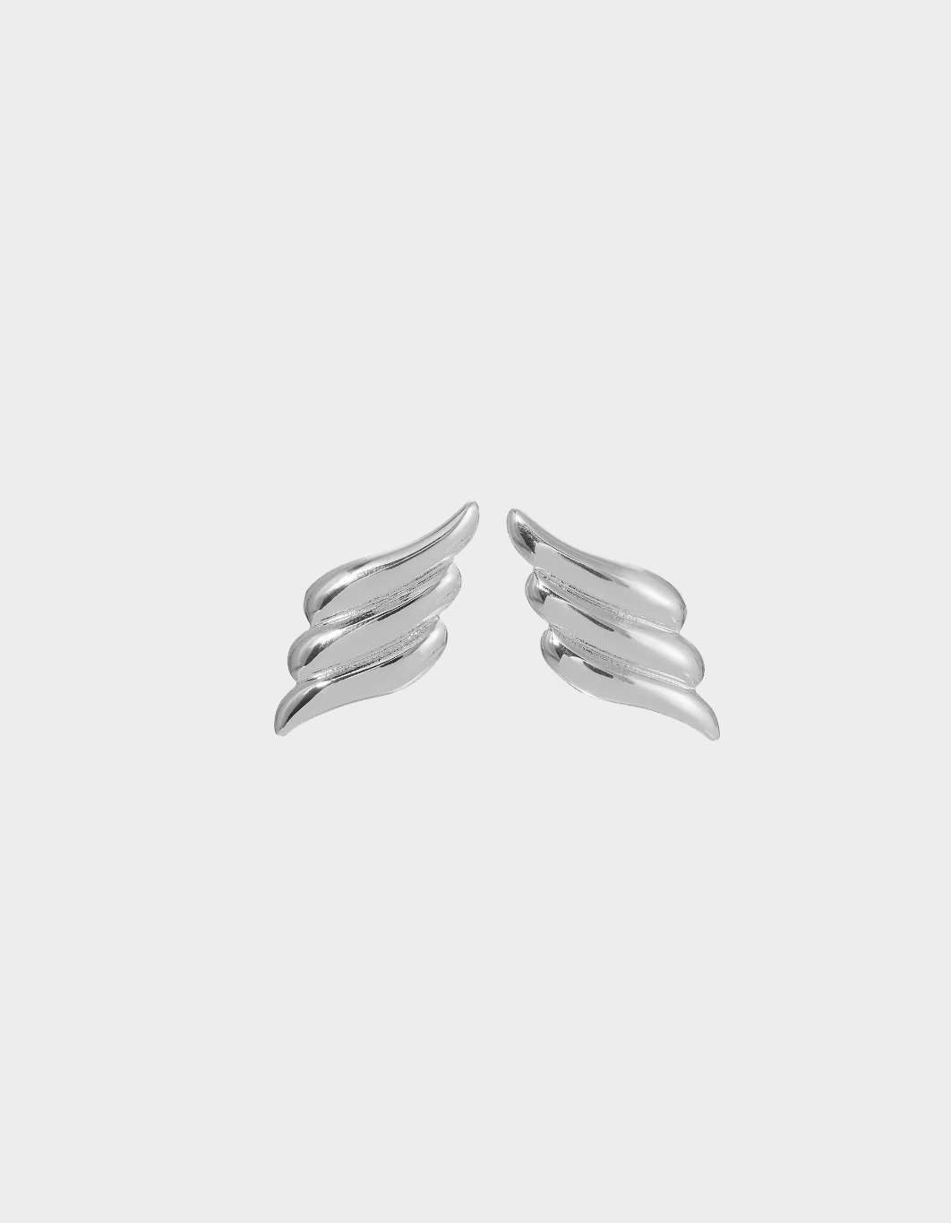 APOLLO WINGED EARRINGS | SILVER