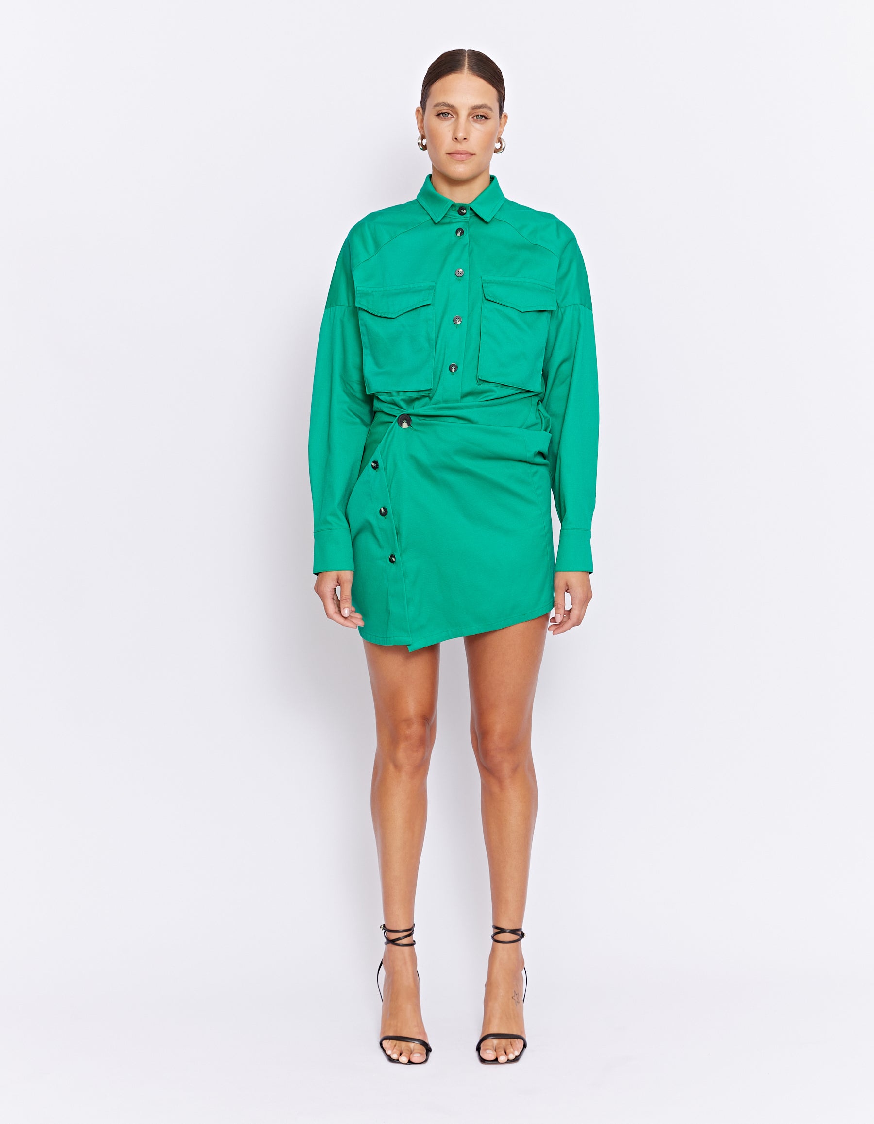 FORBES MINI DRESS | LEAF