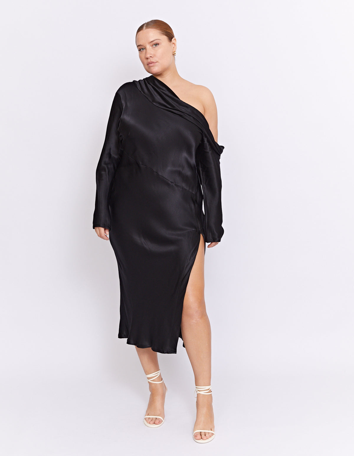 SUKIE MIDI DRESS | BLACK