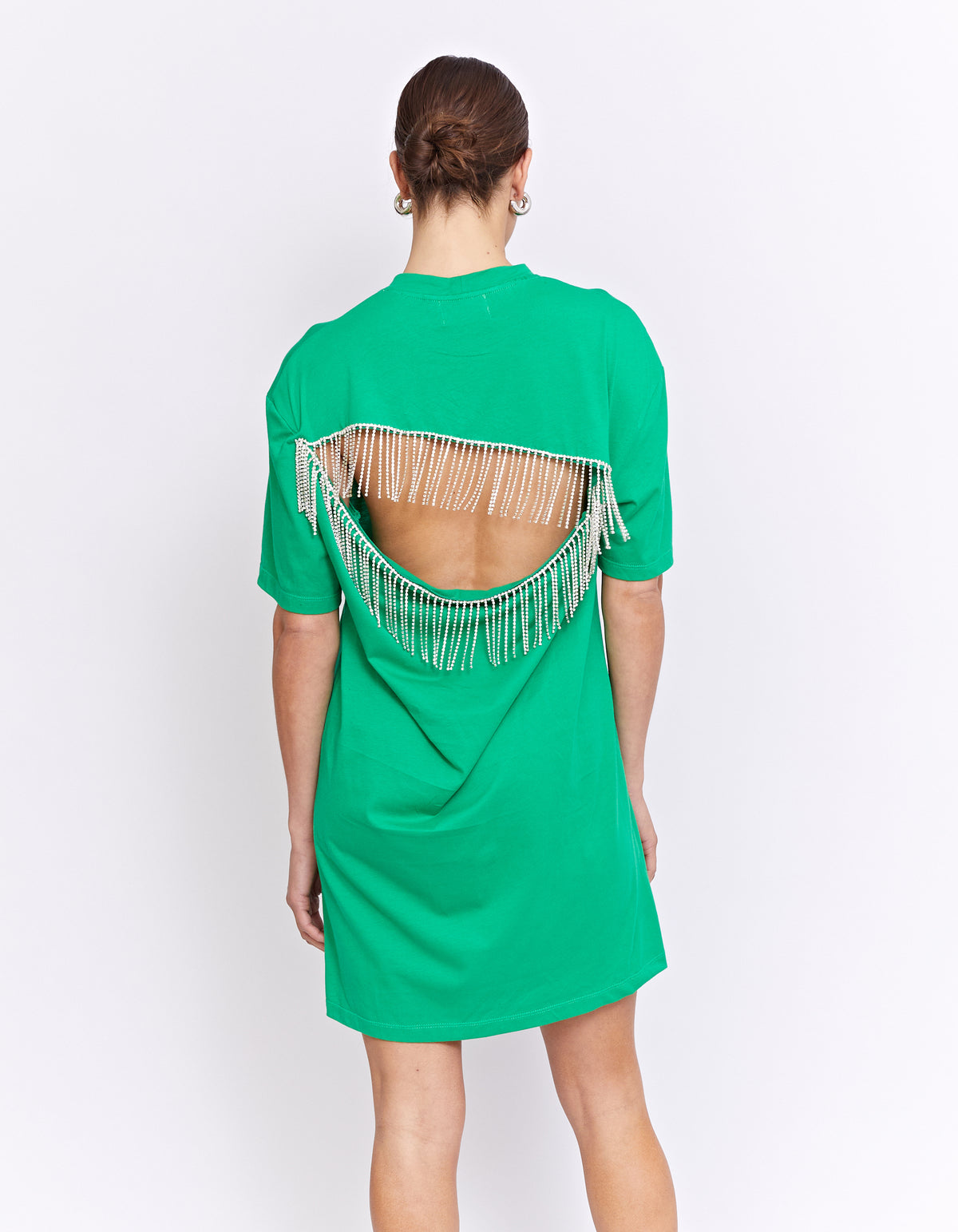 808 DISCO TEE DRESS | MOSS