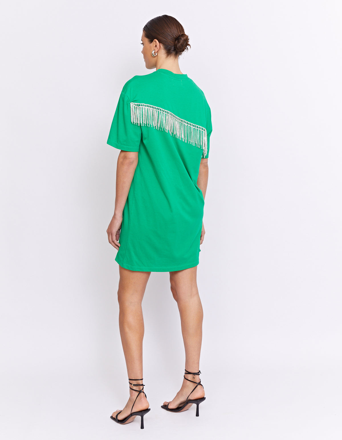 808 DISCO TEE DRESS | MOSS