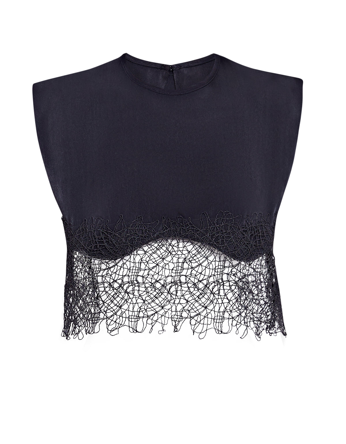 SIREN LACE TOP | BLACK