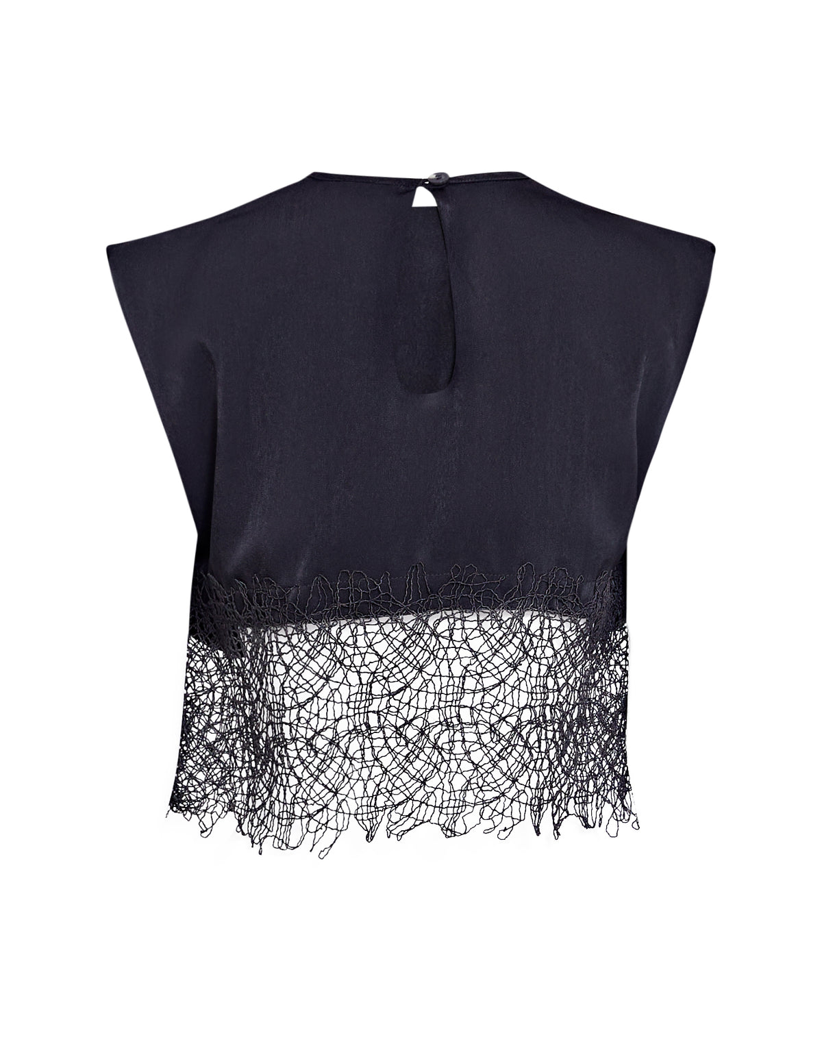 SIREN LACE TOP | BLACK