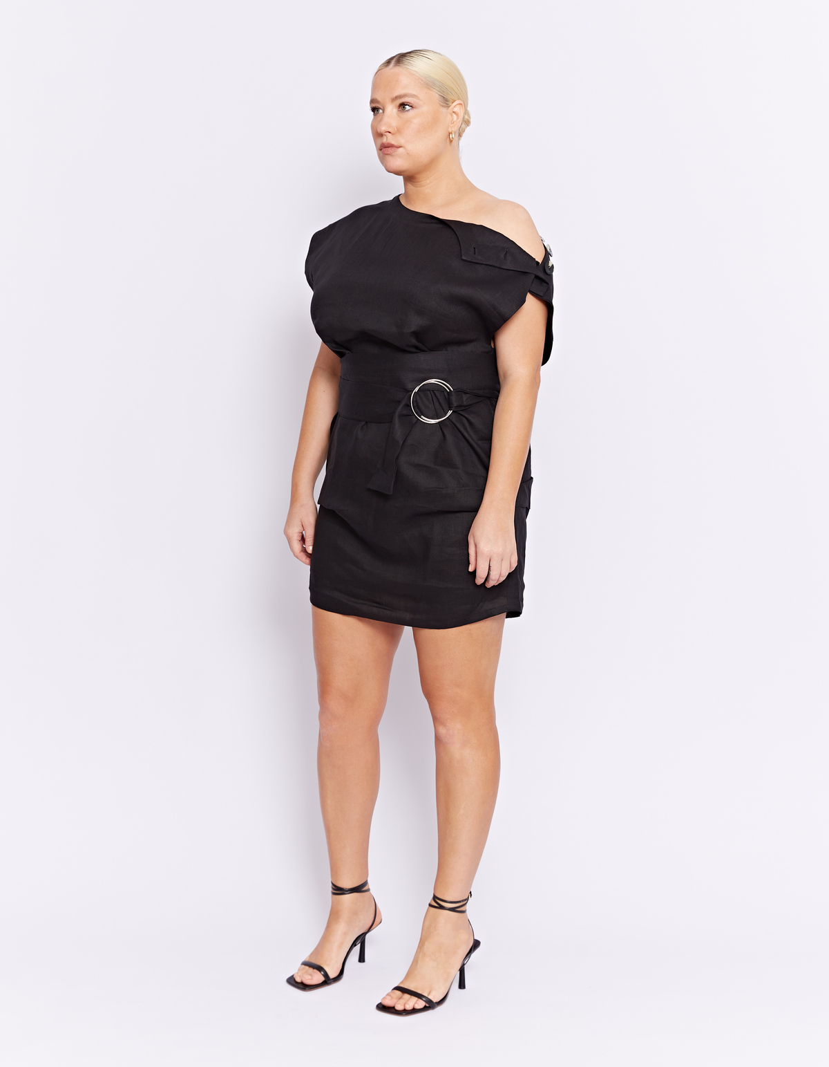 THE VITO MINI DRESS | BLACK